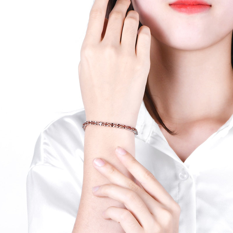 Zultanite tennis bracelet 30 carats