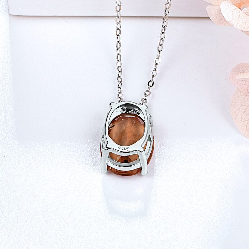 Zultanite pendant necklace minimalist