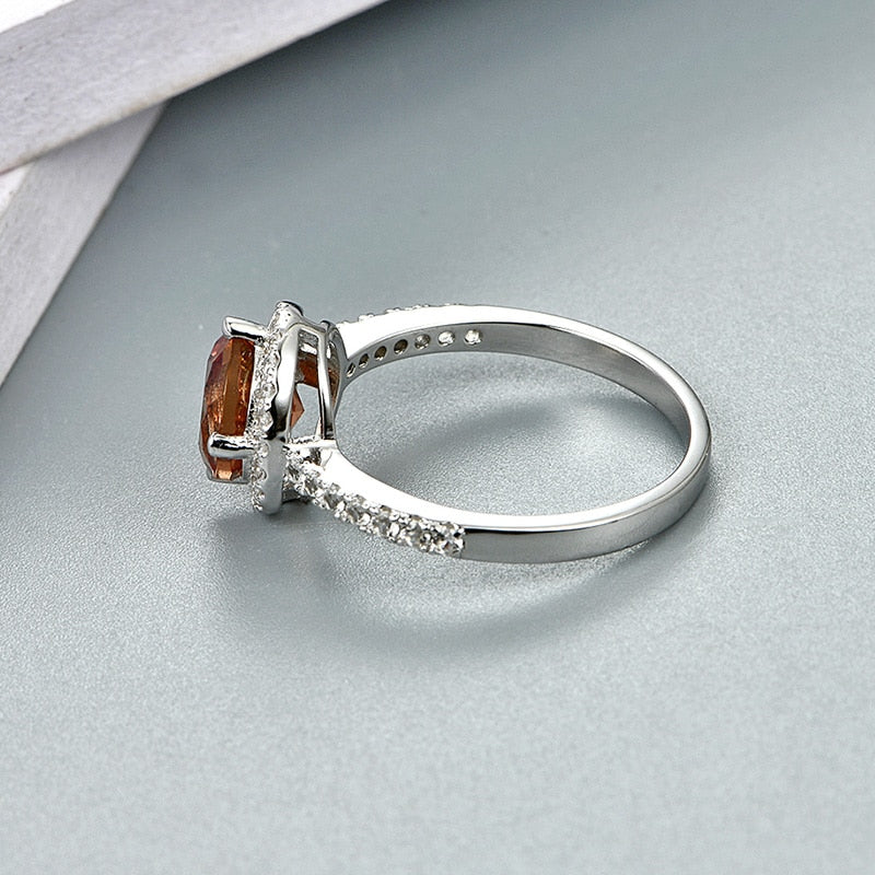 Zultanite engagement ring color changing