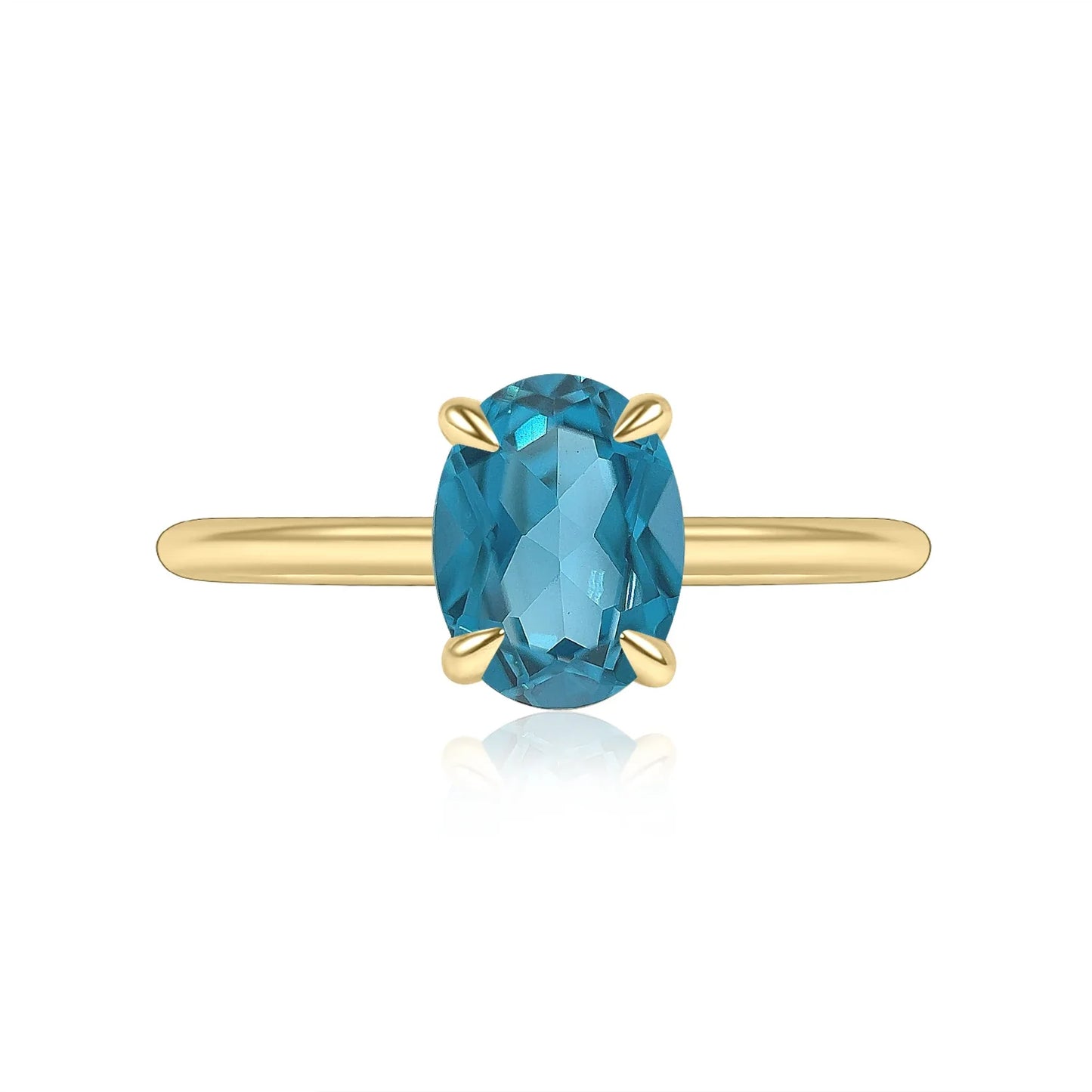 Moonstone birthstone ring simple and dainty oval moonstone ring affordable engagement ring
