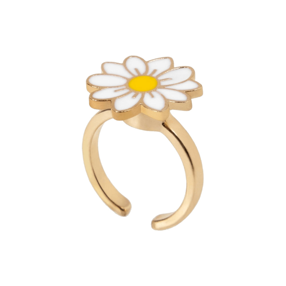 Daisy anxiety fidget ring
