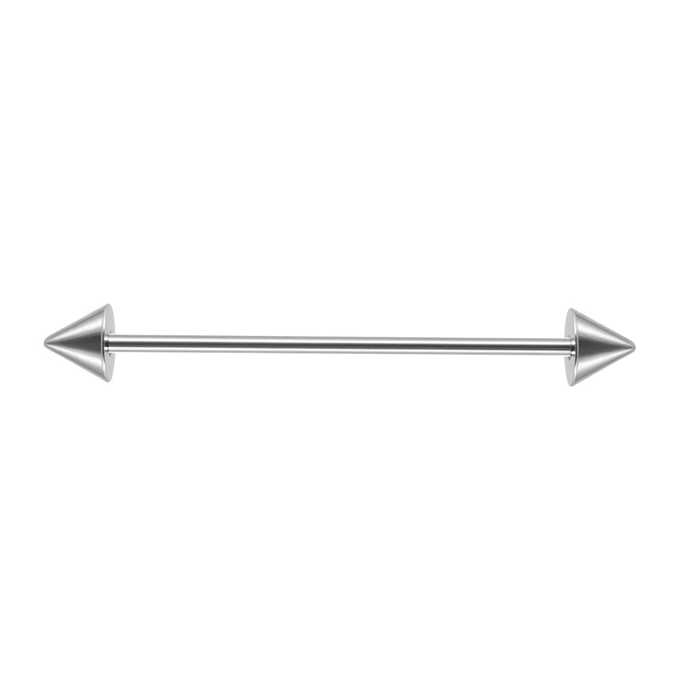 Arrow industrial piercing spike industrial piercing 14G 16G titanium barbell