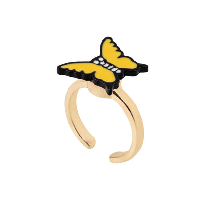 Butterfly anxiety ring