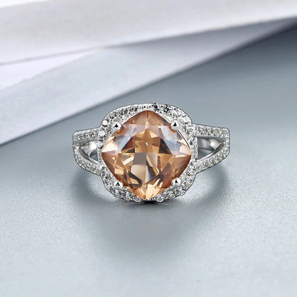 Zultanite ring art deco style color changing