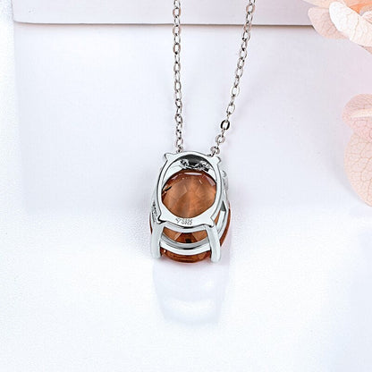 Zultanite pendant necklace minimalist