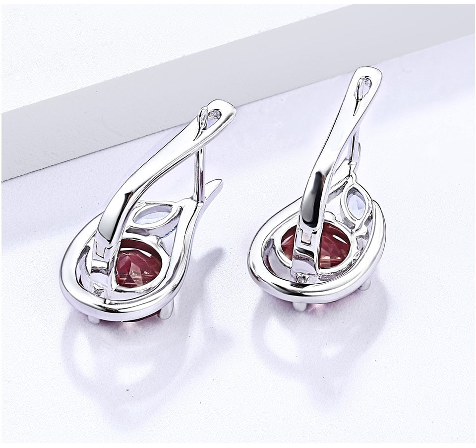 Zultanite stud earrings in sterling silver