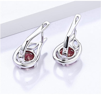 Zultanite stud earrings in sterling silver