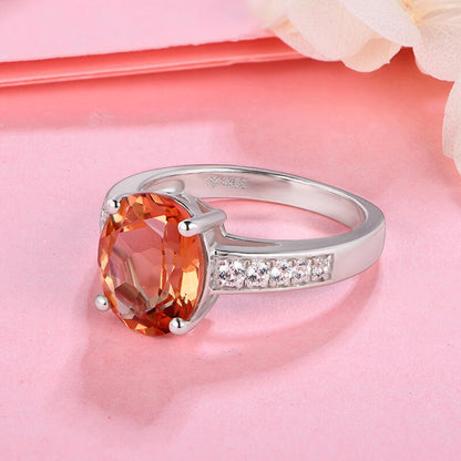 Zultanite ring oval cut color changing