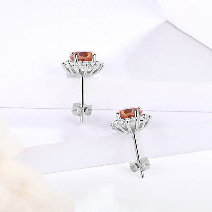 Zultanite earrings sterling silver vintage style