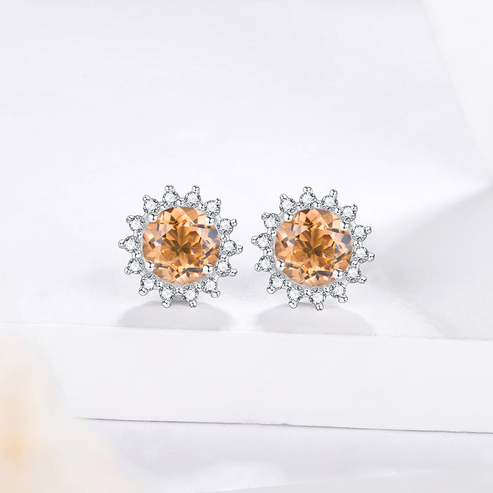 Zultanite earrings sterling silver vintage style