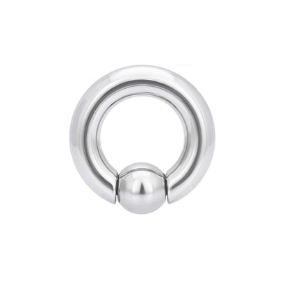 Large gauge earring septum piercing nose piercing titanium captive bead ring 4G 6G 8G