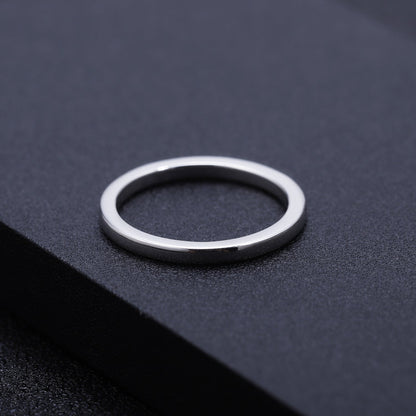 Plain gold wedding band simple and classic