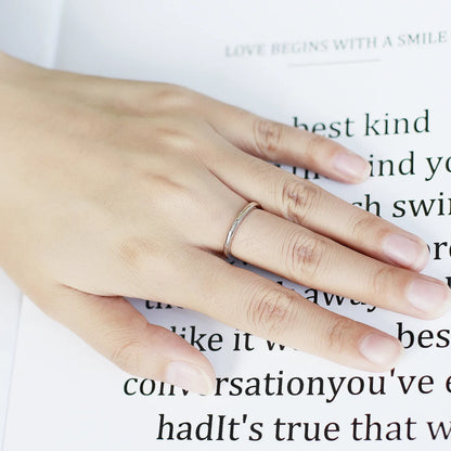 Plain gold wedding band simple and classic