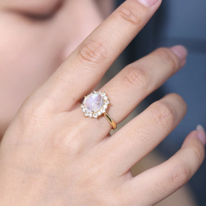 Moonstone engagement ring with a large moonstone oval engagement ring huge moonstone ring
