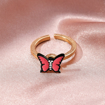 Butterfly anxiety ring