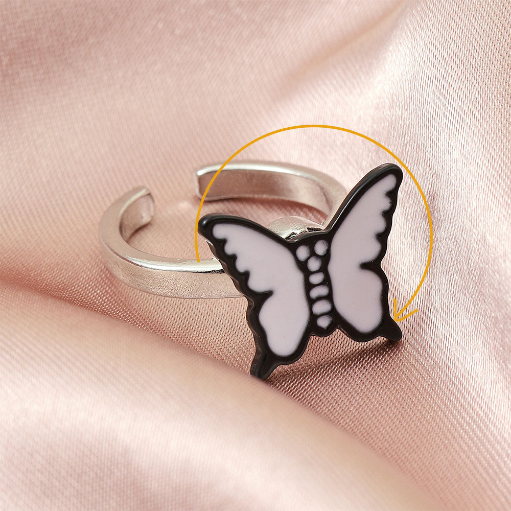 Butterfly anxiety ring