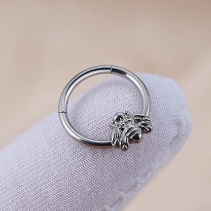 Cute and pretty septum rings with a bee 16 gauge