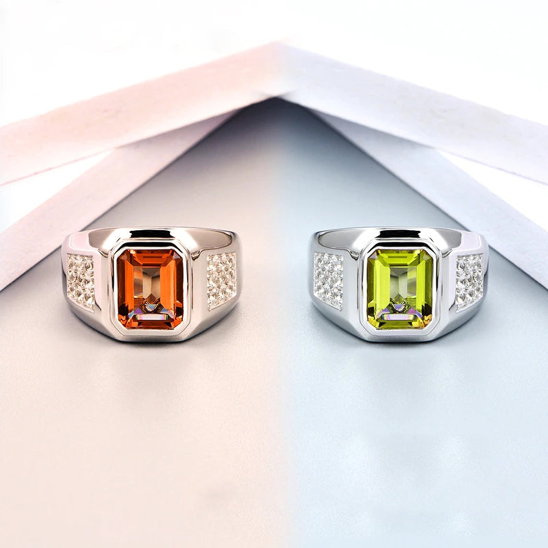 Zultanite ring for men color changing