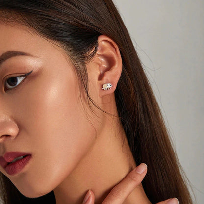 Sloth earrings cute and unique made of sterling silver