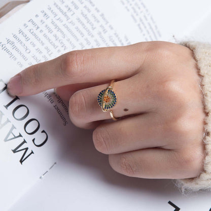 Rotatable planet anxiety ring 925 sterling silver