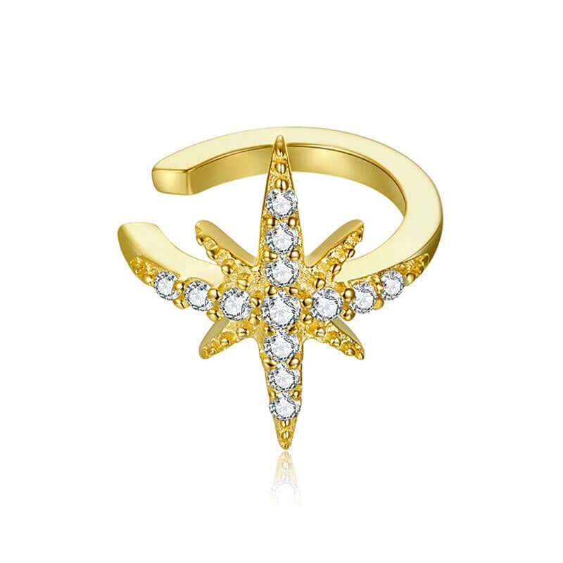Star cuff earring