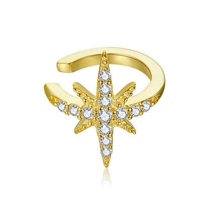 Star cuff earring