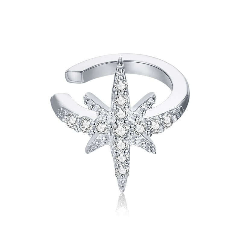Star cuff earring