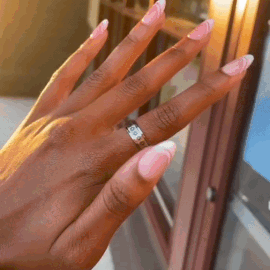 Sunflower anxiety ring stainless steel